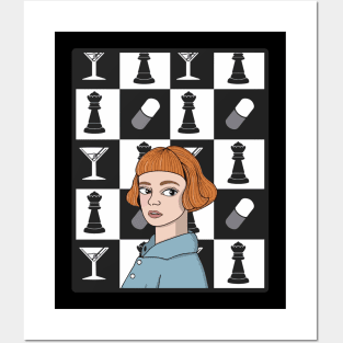 Queen's Chess Posters and Art